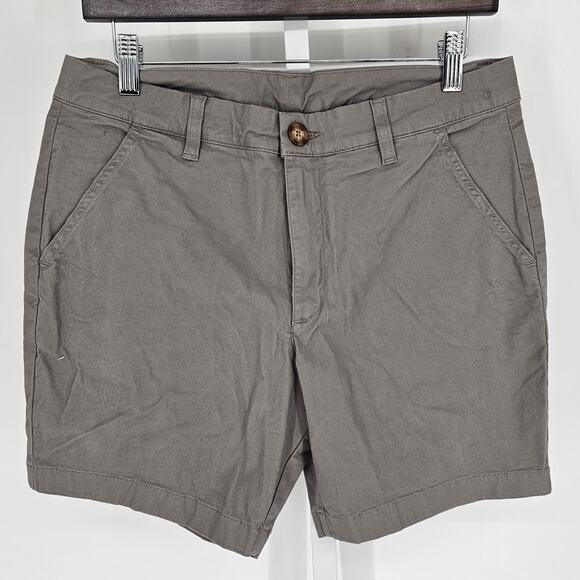 Chubbies Mens Sz 30 The Silver Lining 7" Flat Front Chino Shorts NEW - Picture 1 of 3